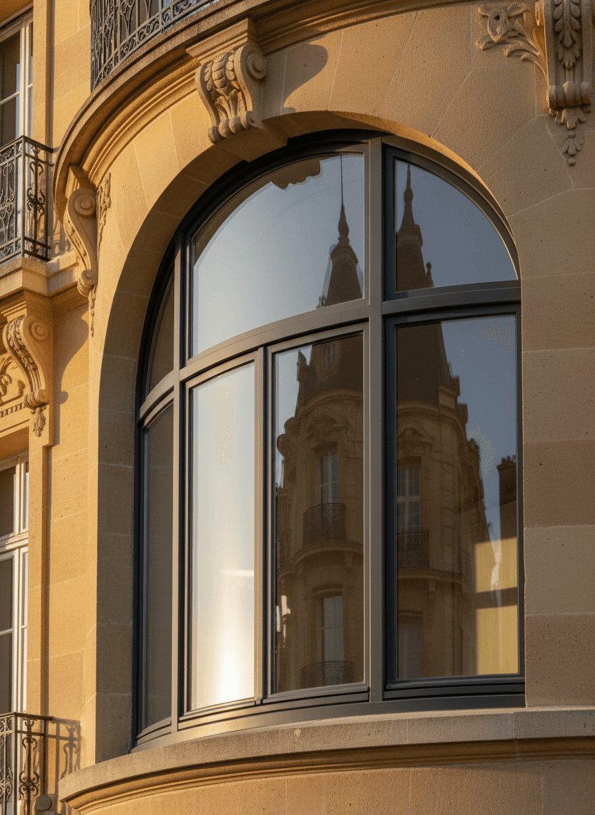 Réalisation Fenêtres ALU anthracite